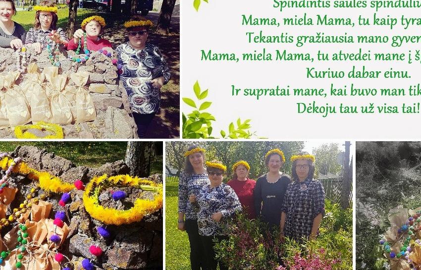 SVEIKINAME VISAS MAMYTES SU MOTINOS DIENA !