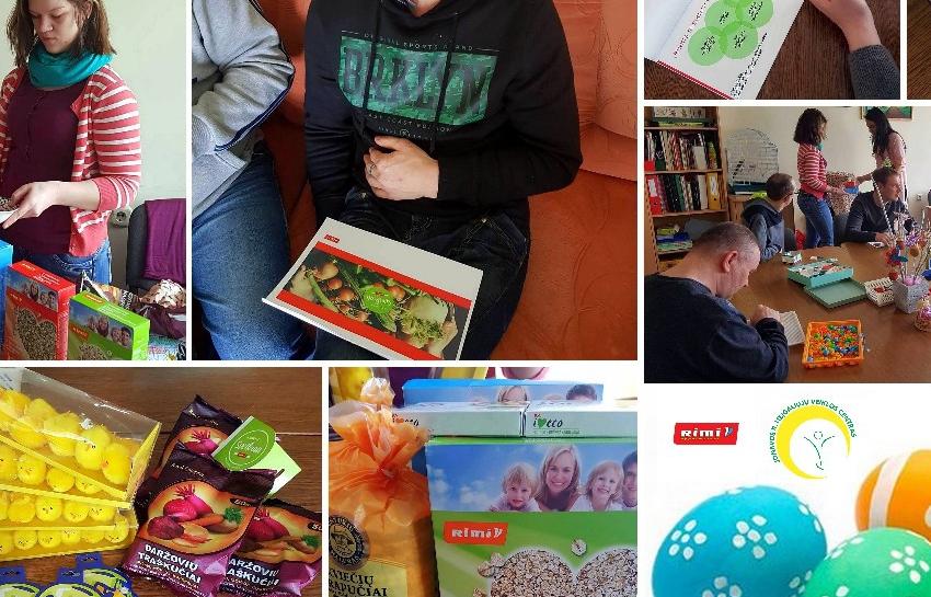 SVEČIUOSE LANKĖSI JONAVOS SKYRIAUS „RIMI“ ATSTOVĖS