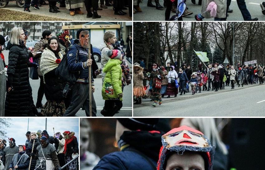 JONAVOJE VYKO TRADICINĖ UŽGAVĖNIŲ EISENA