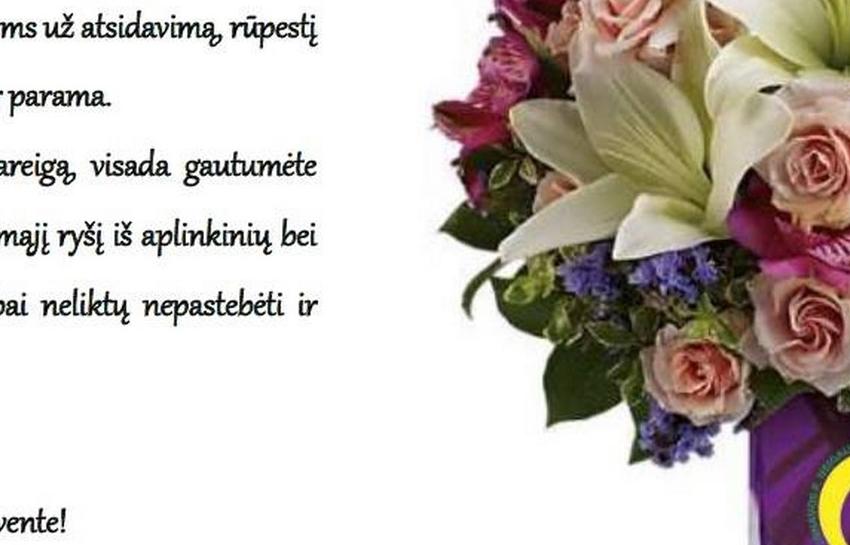 SVEIKINIMAS SOCIALINIAMS DARBUOTOJAMS