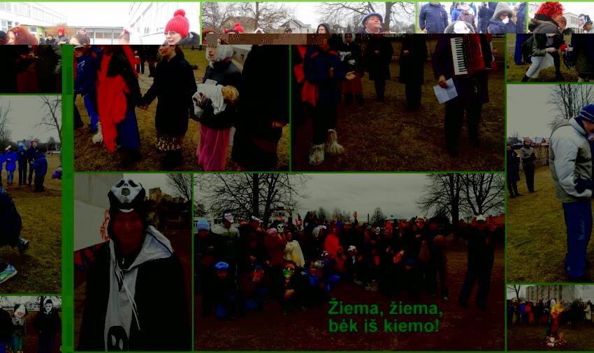 Žiema, žiema, bėk iš kiemo!